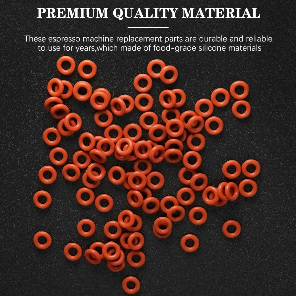 50/100 قطعة ماكينة صنع القهوة ذات الضغط العالي ختم O حلقة جوانات لمعظم ماكينة صنع الكابتشينو Jura C E ENA F J S Z X GIGA #2