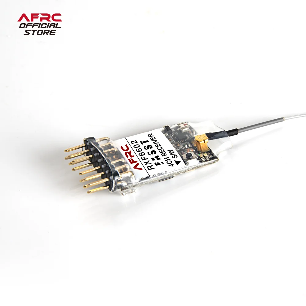 AFRC-RXF6602 Mini Receiver For Futaba FASST 6EX, 7C, TM-7, TM-8, T8FG, T10C, TM-10, T10CG, T12Z, T12FG, TM-14, T14MZ, T18MZ