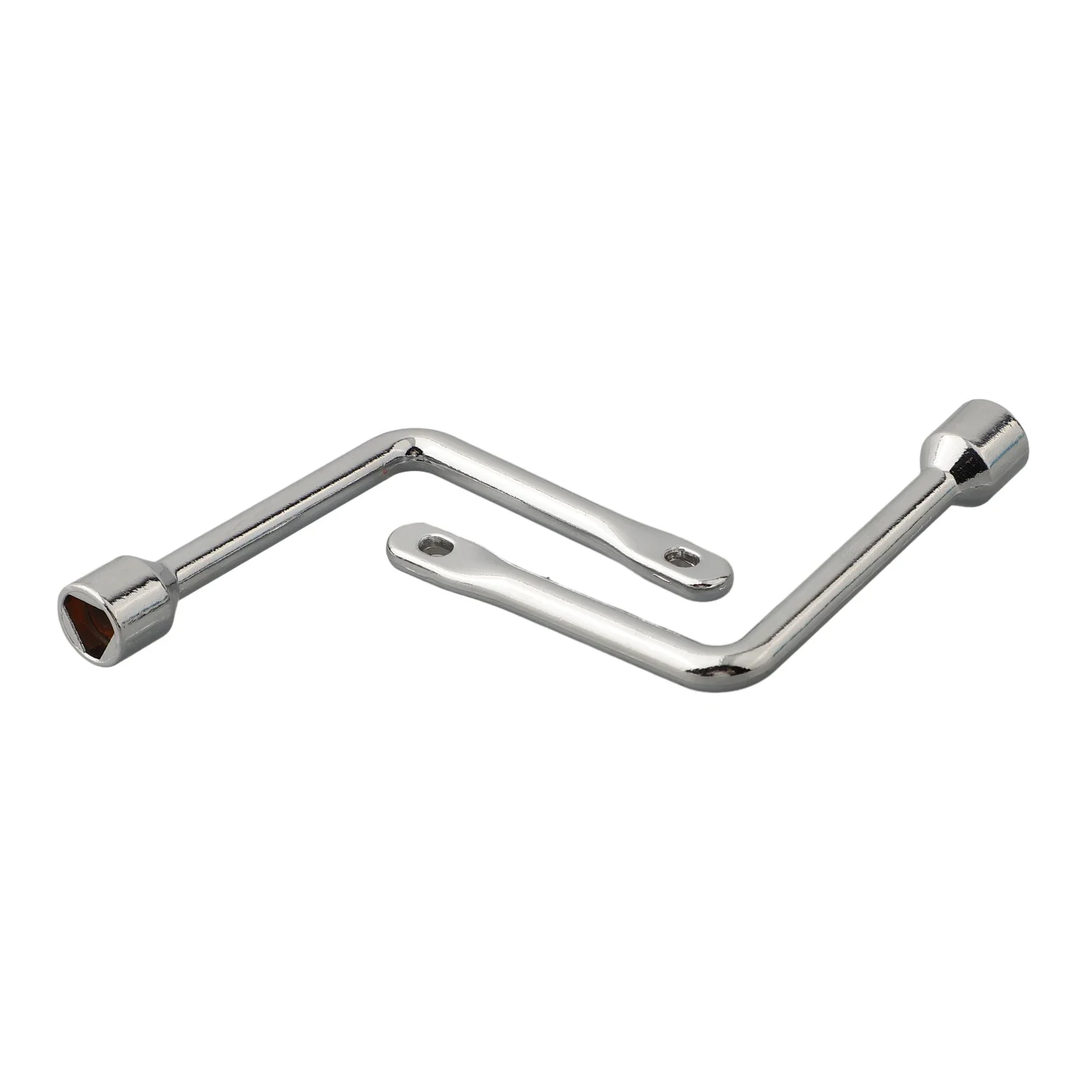 2pcs Triangle Key Wrench Zinc Alloy Silver Elevator Door Keys Triangular Key Socket For Electric Control Cabinet Manual Wrenches