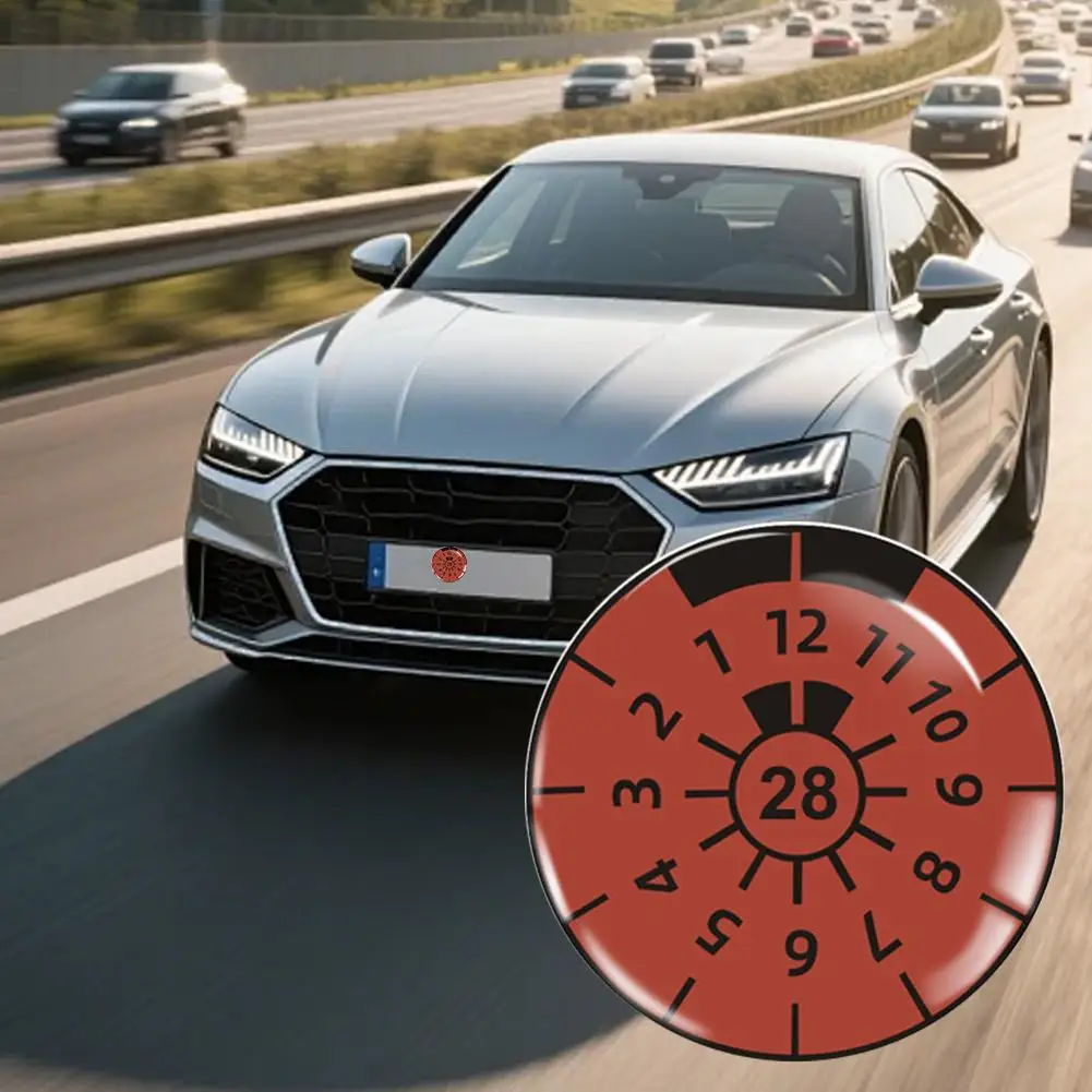 2 قطعة ثلاثية الأبعاد هلام القبة ملصق الألمانية عدد هلام قبة ملصقات شخصية مقاومة للحرارة مقاوم للماء غير يتلاشى ملصقات السيارات #3