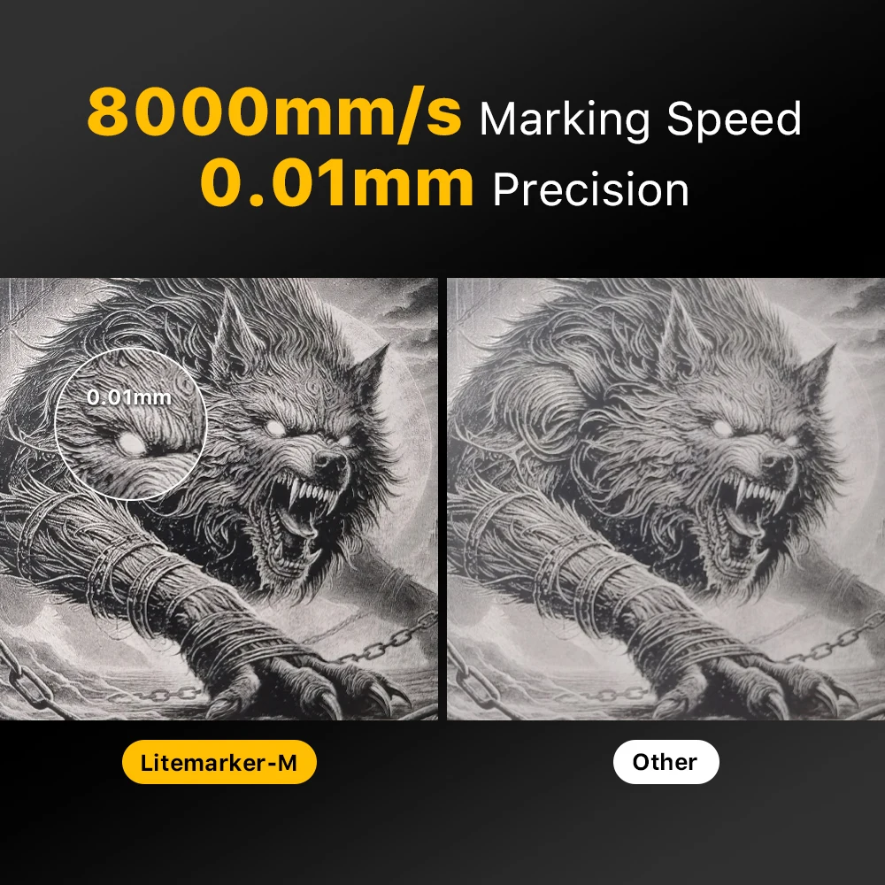 Cloudray 30 واط 50 واط 60 واط آلة التعليم بليزر الألياف Raycus MAX JPT لقطع المجوهرات الذهب والفضة الفولاذ المقاوم للصدأ النحاس الألومنيوم