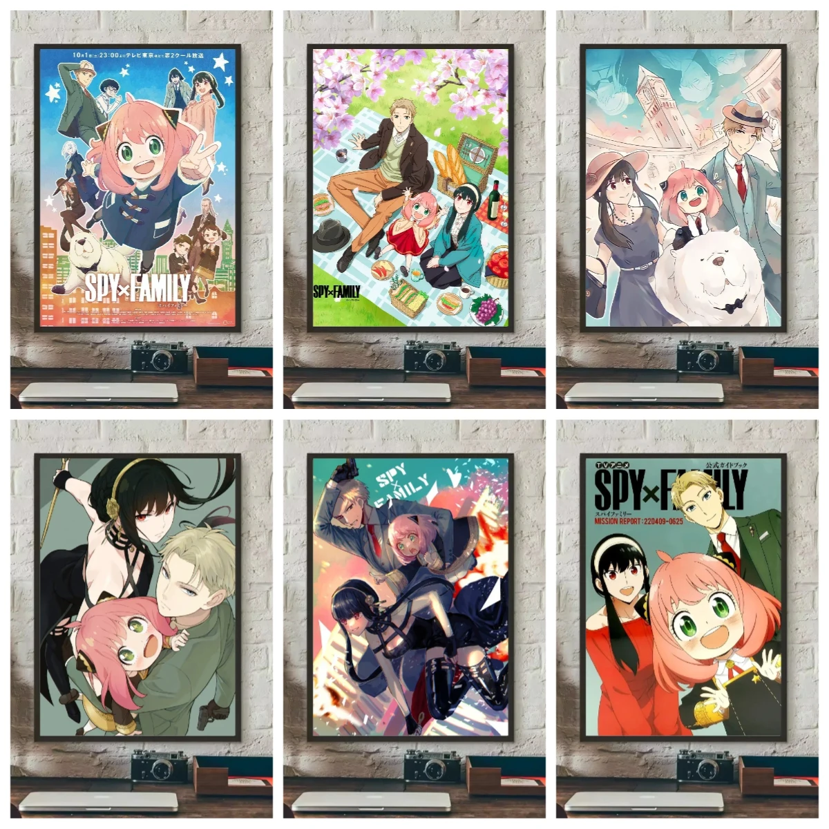 

Пазл для взрослых 500/1000 деталей, аниме-пазл Spy x Family, пазл с Аней, декоративная картина, упражнение для развития мышления