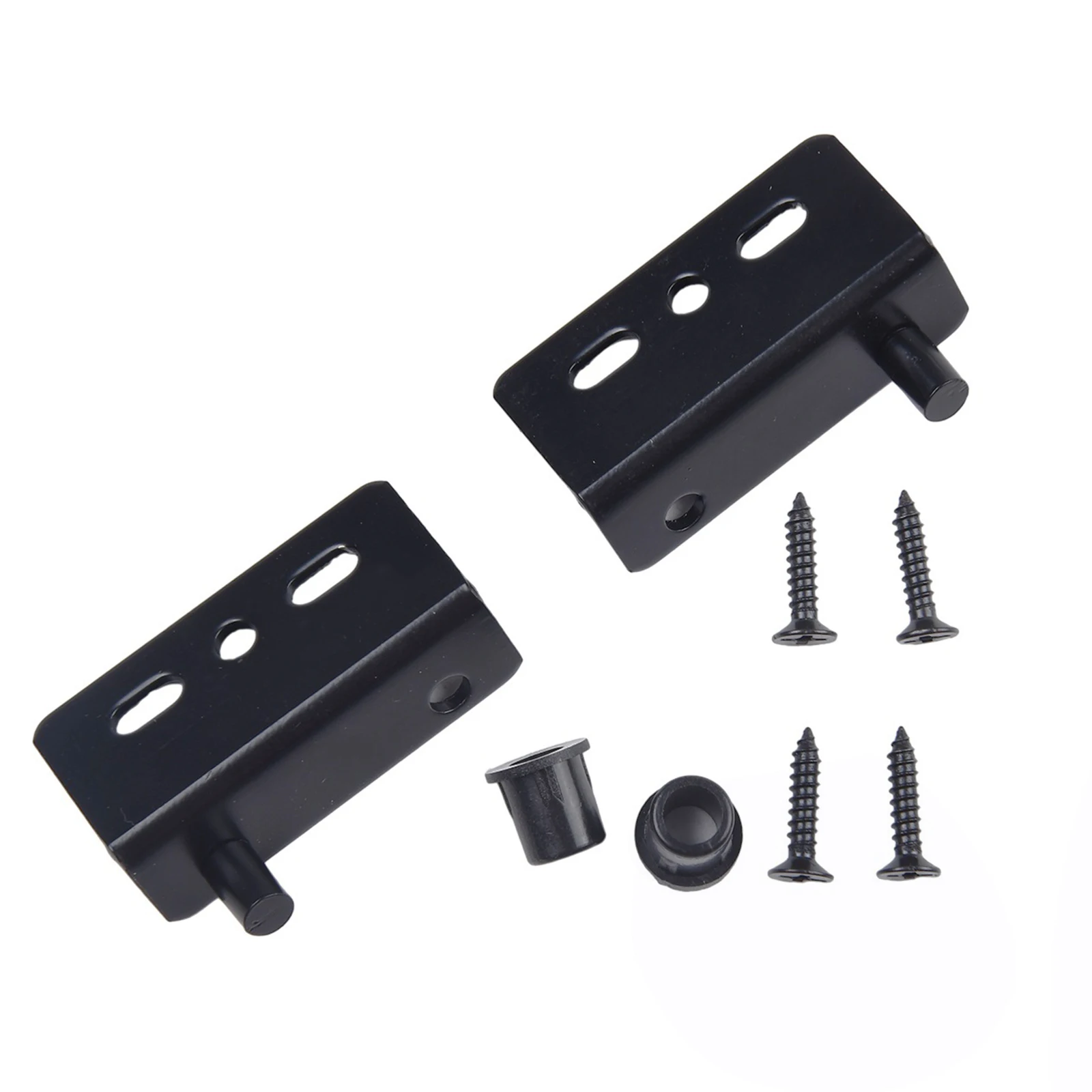 Precision-Mount Iron Right Angle Pivot Hinge Set for Wooden Doors Storage Benches Hallway Lockers and Entryway Units