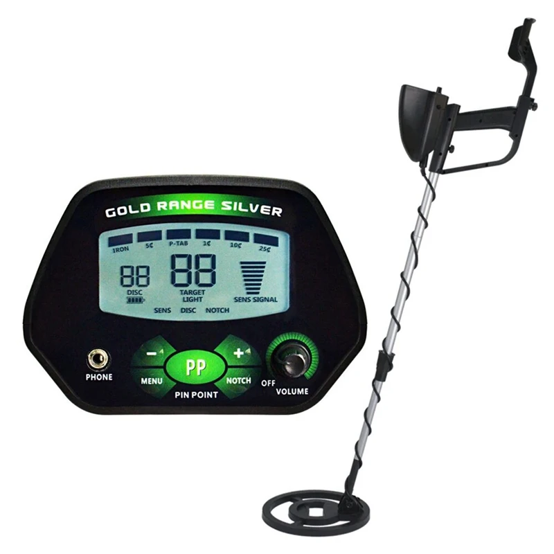 ABSJ-MD-4090 Metal Detector Gold LCD Treasure Pinpointer Underground Gold Detector High Precise Search