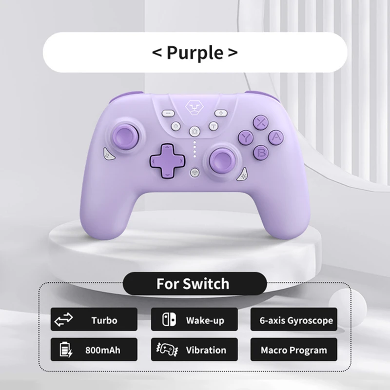 وحدة تحكم لاسلكية لنينتندو سويتش وحدة تحكم الكمبيوتر برو غمبد للبرمجة توربو وظيفة لنينتندو سويتش Oled/Lite