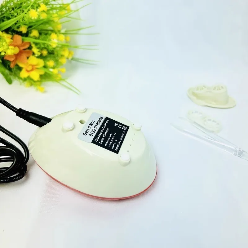 CD-2900 2 Minutes Clean Daily Care Solution Color Blue Ultrasonic Contact Lens Cleaner Contact Lens Cleaning Device