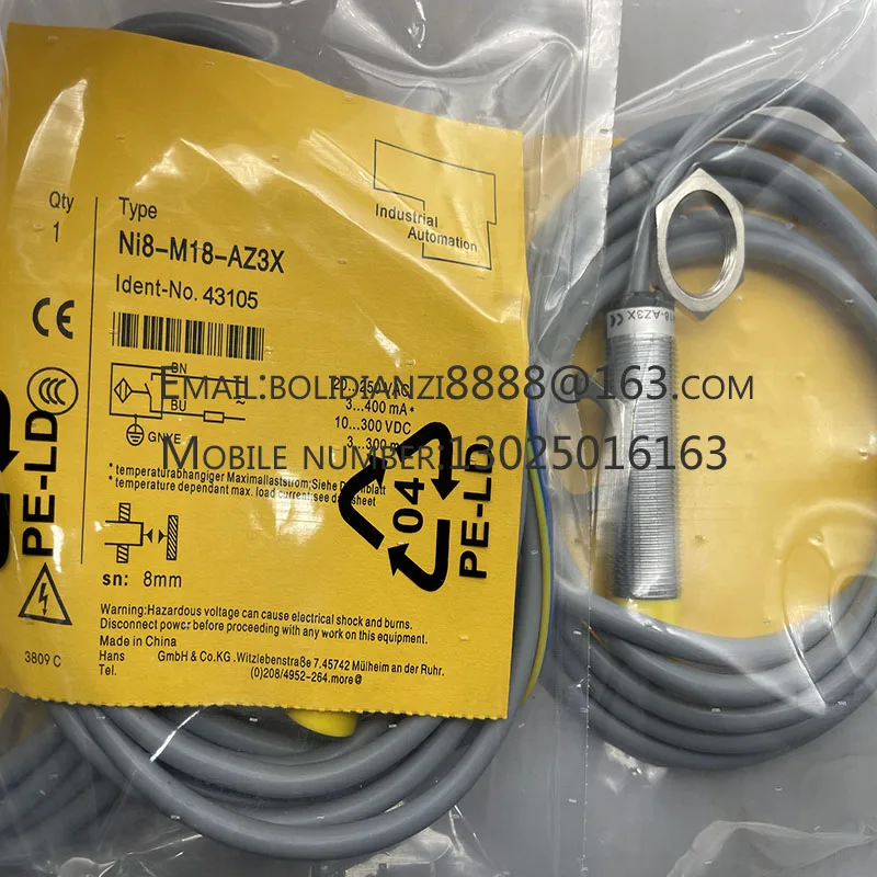 

The brand-new original sensor NI8-M18-AZ3X warranty for one year in stock