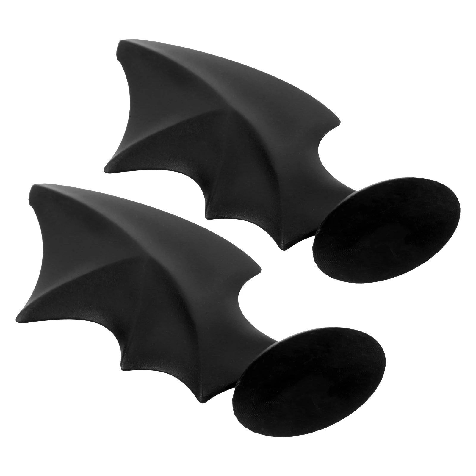 

1 Pair Motorcycle Decoration Bat Wings Suction Cup Easy Installation Universal Fit Skiing Cycling Electric Scooter
