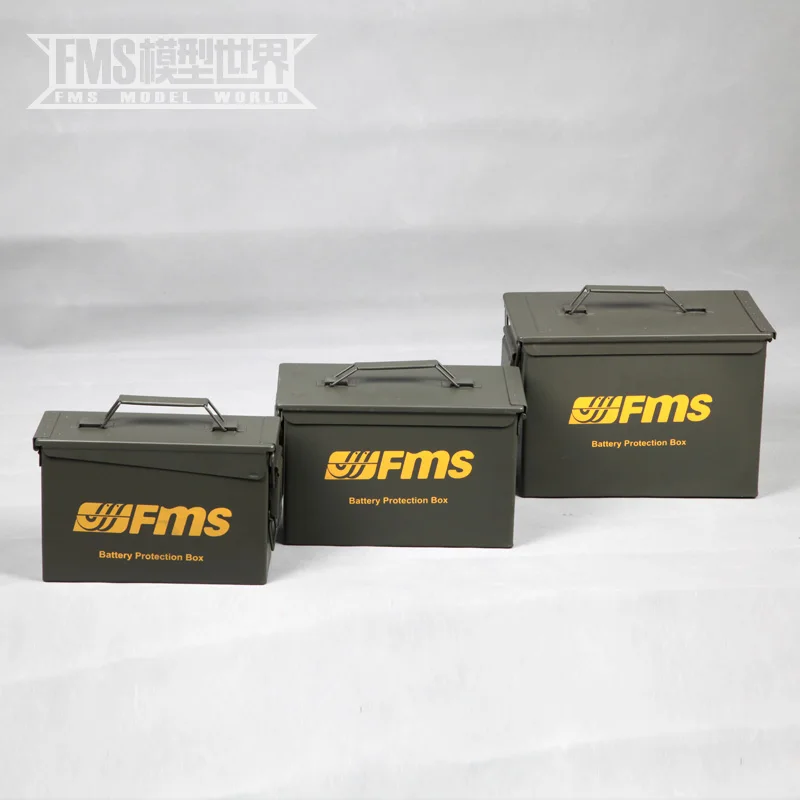 Fms Rc Lithium Battery Iron Box Explosion-Proof Protection Box Safe Storage Safe Box Waterproof And Fireproof Sealing Protection