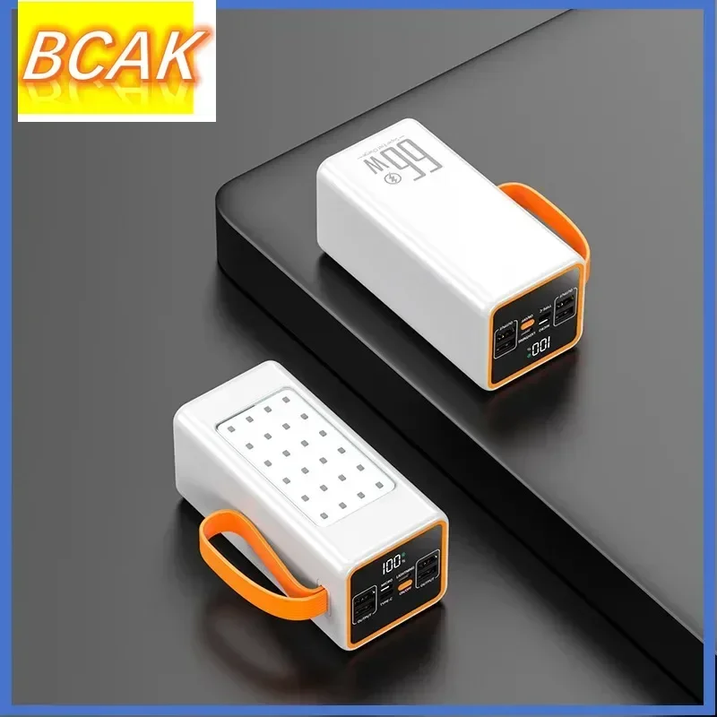 BCAK outdoor 500000mah 100000mah 200000mah 300000mah Upgraded Version Super power bank fast charge with LED Super Large Capacity