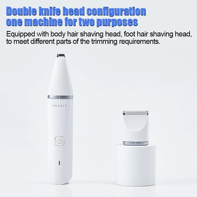 Xiaomi Petkit 2 in 1 Electric Trimmer Pet Hair Clippers Dog Shaver Cat Foot Hair Trimmer Shearing Clippers Electric Shaver