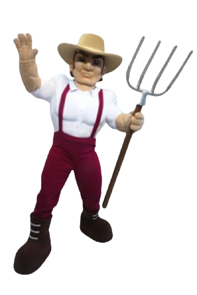 Agricultor mascote traje personalizado fantasia anime cosplay kit mascotte tema fantasia vestido carnaval traje b0349