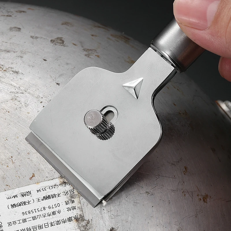 1Pc Keramische Schraper Oven Fornuis Kookplaat Schone Schrapers Kleine Schoonmaken Schop Mes Voor Het Verwijderen Van Behang Vloer lijm