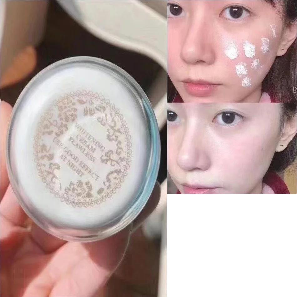 Original Lady Face Whitening Cream For Dark Skin Spots Scar Snow White Cream Day Night Face Cream For Skin Whitening Korean Skin