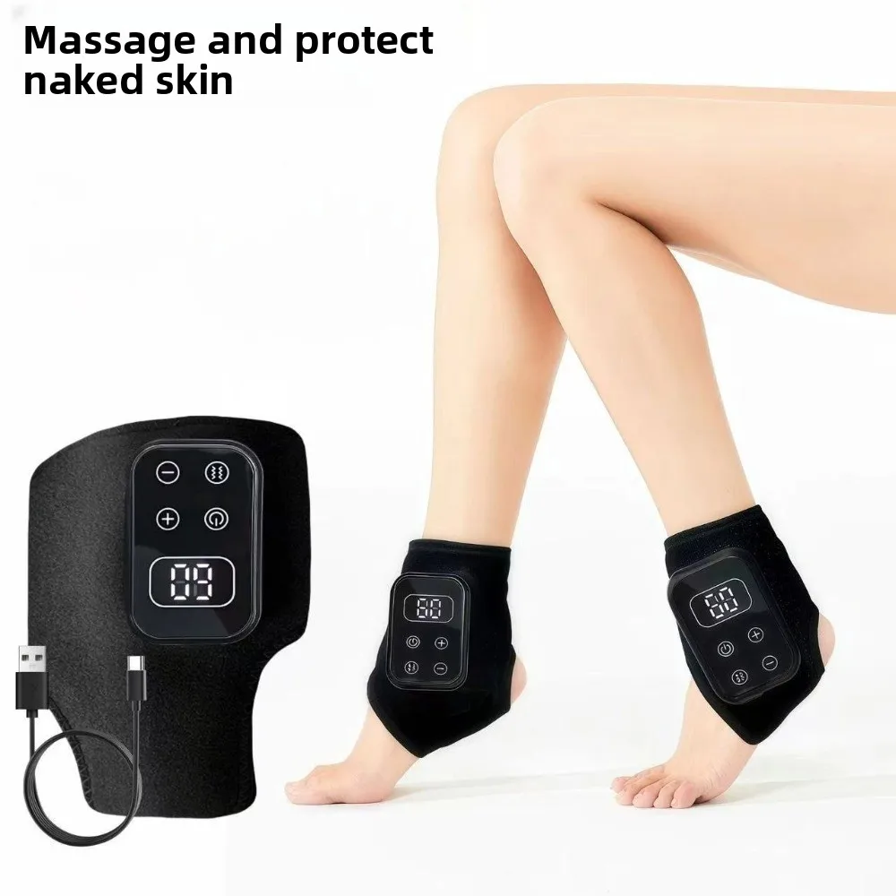 Cordless Design Foot Massager 5-Temperature Settings 3 Vibration Modes Foot Revive Massager USB Charging Pain Relief