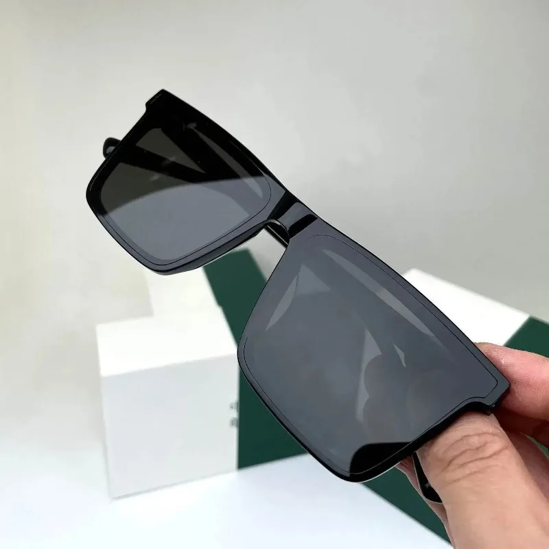 New Black Sunglasses Men's Driving Anti-UV Sun Glasses Women Square Frame Eyewear view 4