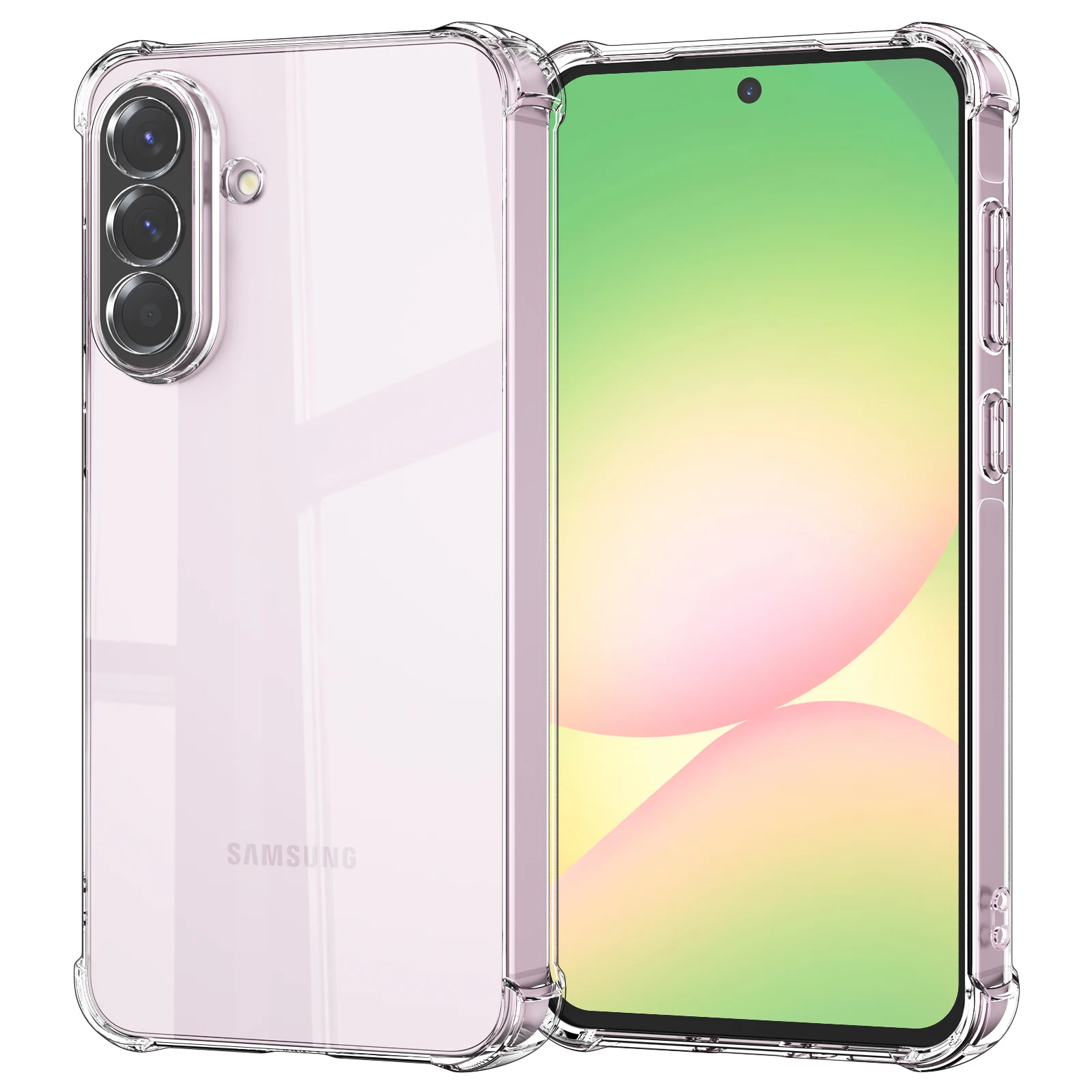 Transparent Phone Case For Samsung Galaxy A56 5G Shockproof 