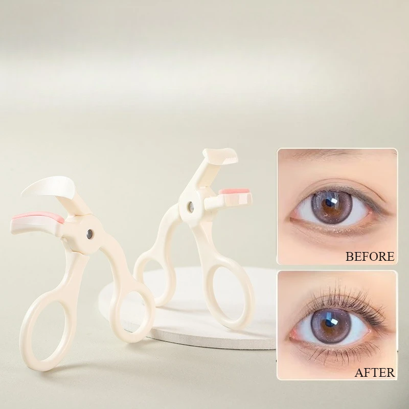 

Quick Natural Eyelash Curlers Curling Long Lasting Without Pinching or Pulling Lash Curler Eyes Makeup Tools for Women Gifts New