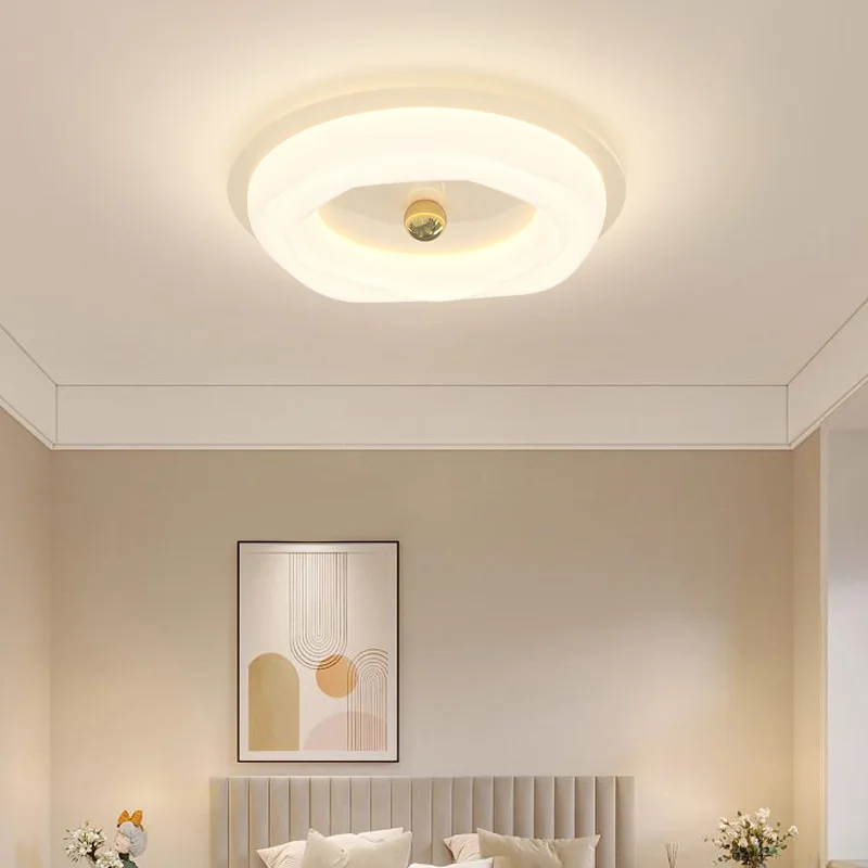

SANDYHA Modern Minimalist Style Ceiling Light Circular Design LED Lamp Living Room Decoration Bedroom Study Lighting Fixtures