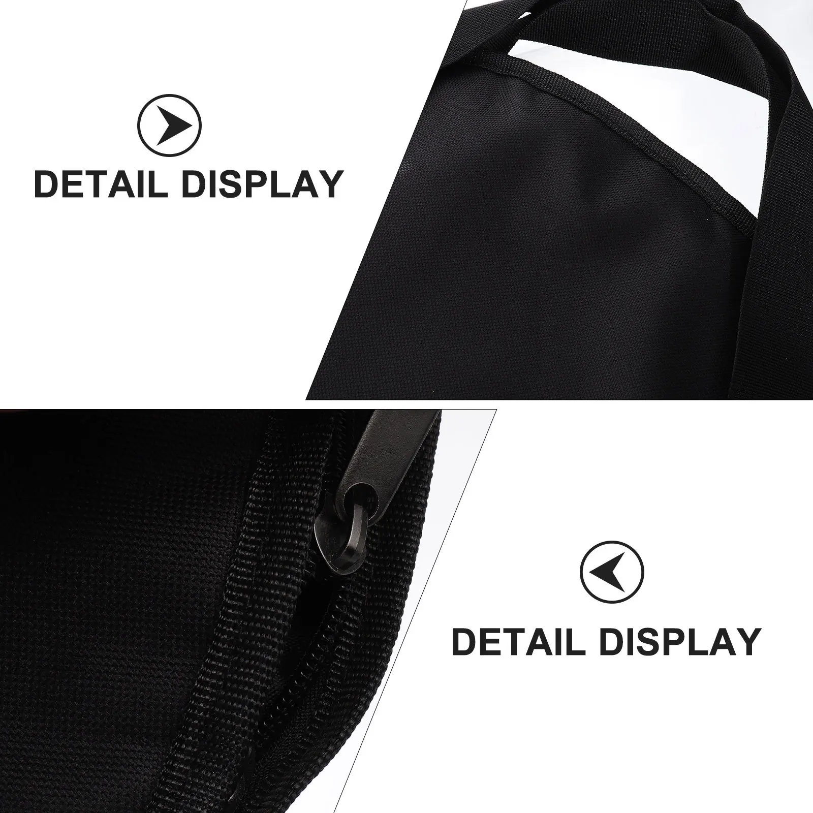 

Black Wear Resistant Instrument Storage Bag Cymbal Pouch Professional Handheld Tote Round Cymbal Carrying Storage Bag