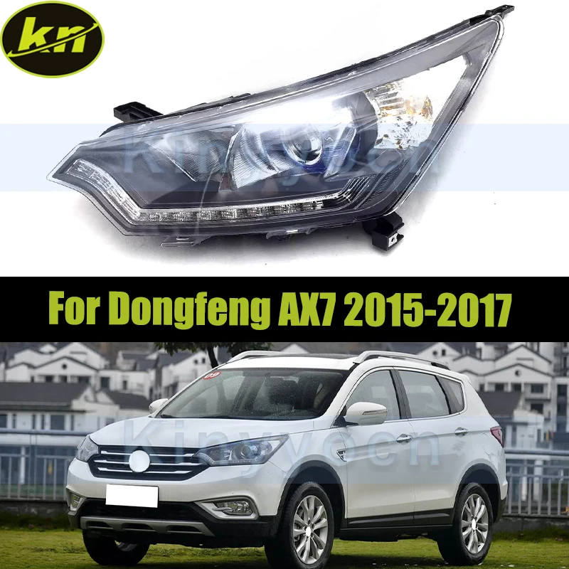 Front Bumper Headlight Headlamp For Dongfeng AX7 2015 2016 2017 Head Light Head Lamp
