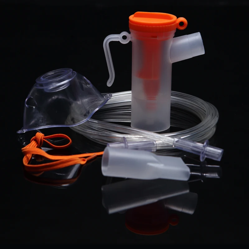 Nebulizer Compressor Inhaler Set Adult Children Health Care InhaleTank Cup Fog Volume Adjustable Soft Catheter Atomizer Mask