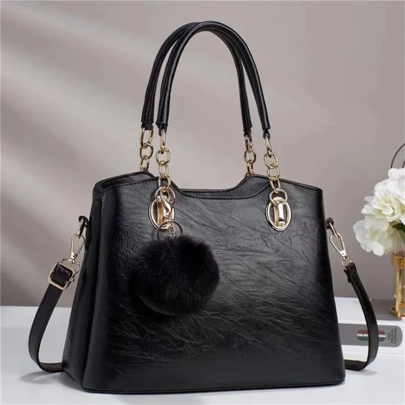 

Элегантная женская сумка-мессенджер из натуральной кожи класса люкс, модная классическая сумка-тоут для повседневного использования и путешествий