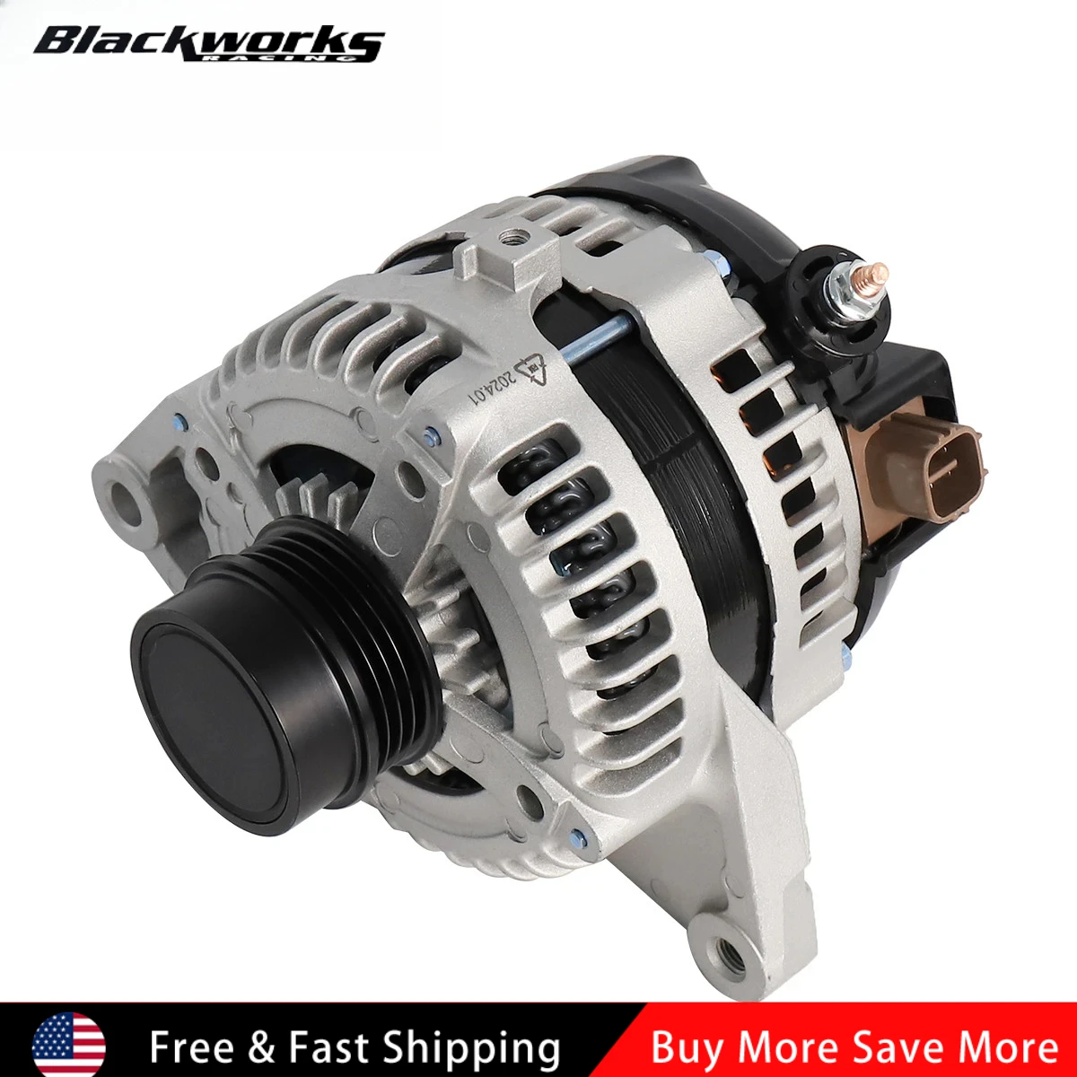

Refurbished Alternator for 2010 2011 Toyota Camry SE XLE 2.5L 27060-0V060-84 104210-2650 270600V06084 270600V060