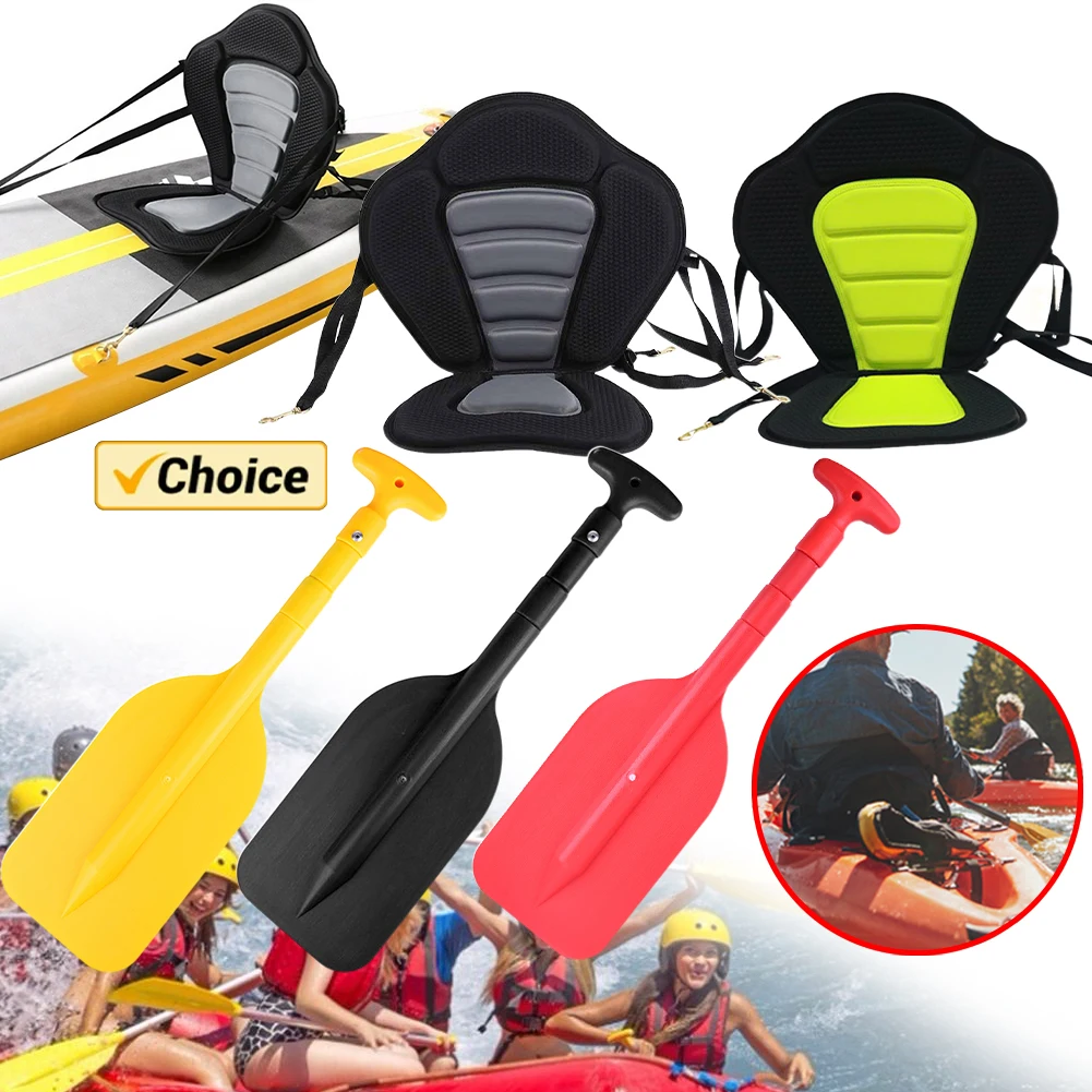 

Paddle Board Seat Adjustable SUP Paddle Board Seat Padded Canoe Backrest Seat for Paddleboard Kayak Canoe and More