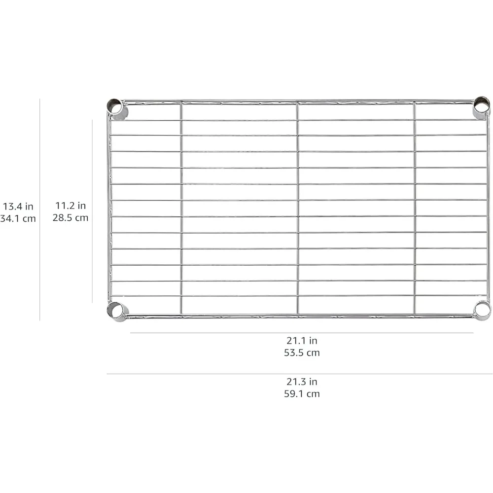 رف تخزين فولاذي قابل للتعديل مكون من 5 طبقات، سهل التجميع، عمق 13.4 × 23.2 عرض × 60 ارتفاع، أسود