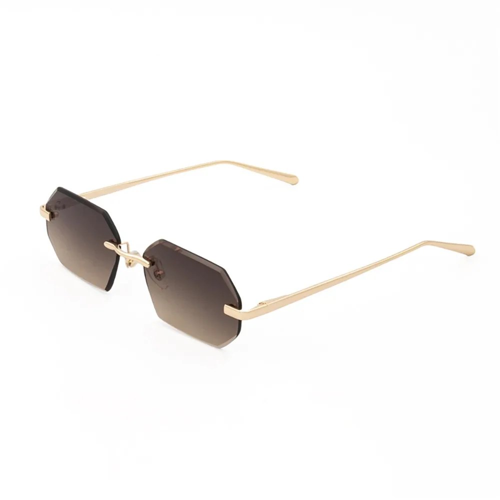 

Ultralight Multicolor Sun Glasses Vision Care Lightweight Frameless Sunglasses Fashion Vintage Men UV400 Eyewear Unisex