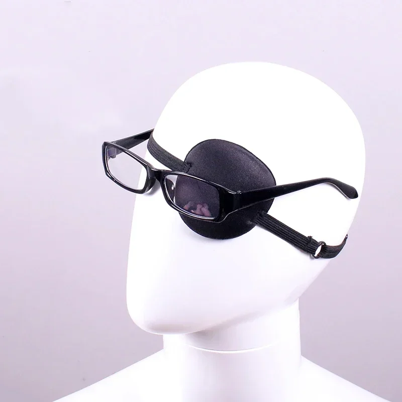 Anime Hanji Zoe Cosplay Glasses Eye Blindfold Prop Hanji Eyewear Black-rimmed Glasses Cosplay Accessories Daily Wear for Adult