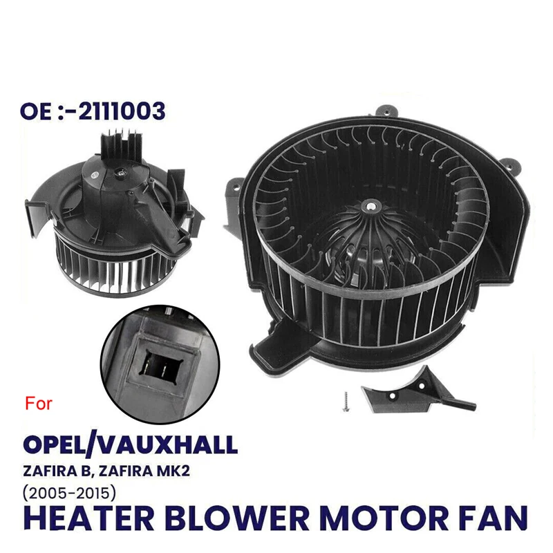 HEATER BLOWER MOTOR FAN FOR OPEL VAUXHALL ZAFIRA B MK2 2005-15 INSIGNIA 13333050