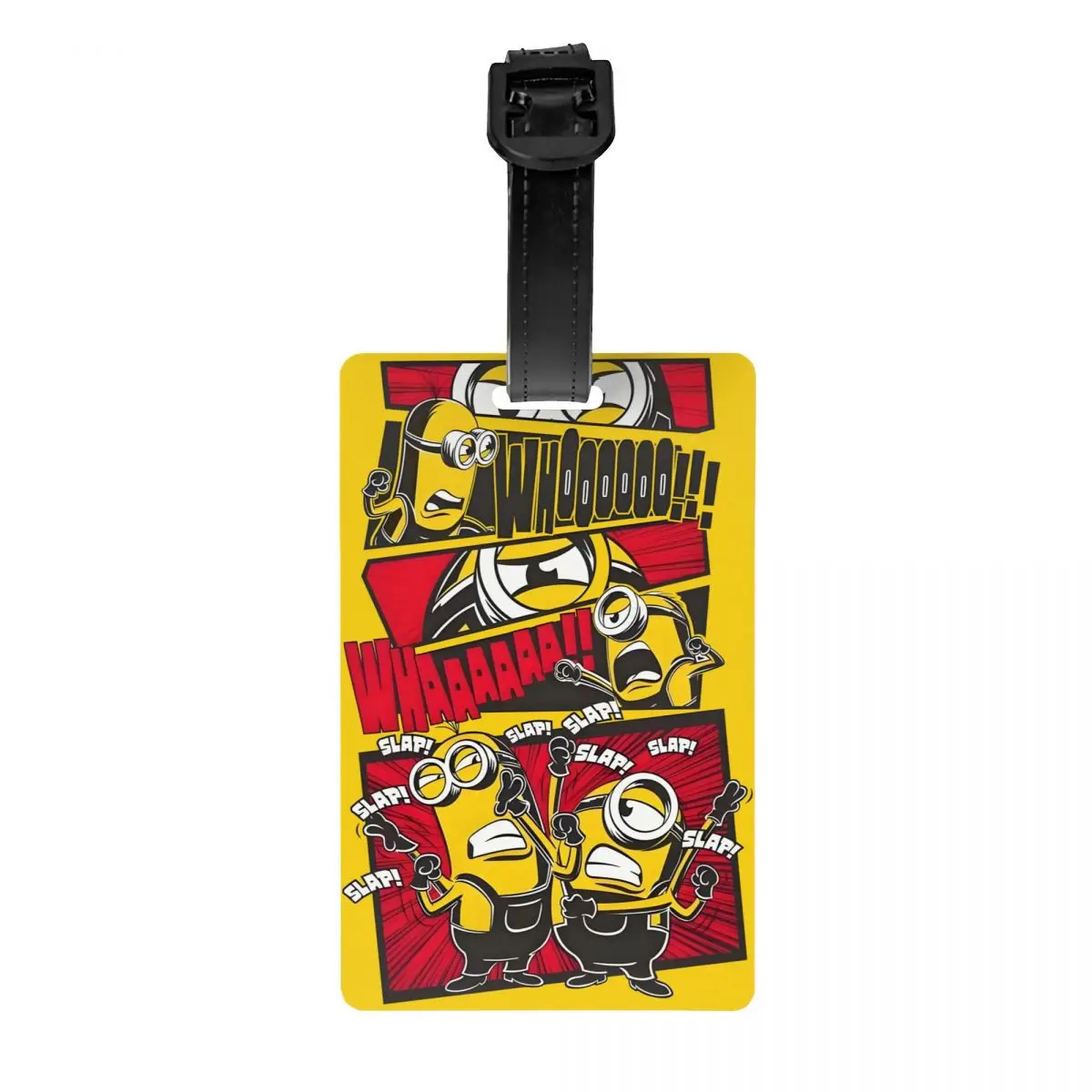 

Custom M-Minions Anime Cute Luggage Tag Custom Funny Cartoon Baggage Tags Privacy Cover ID Label