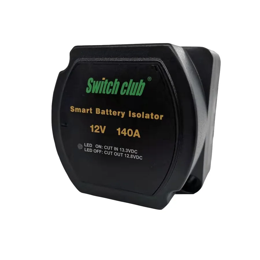 Dual Battery Isolator Portable Power Voltage Sensitive Split Charge Relay Zero Voltage Drop Smart Battery Isolator RV Accessorie