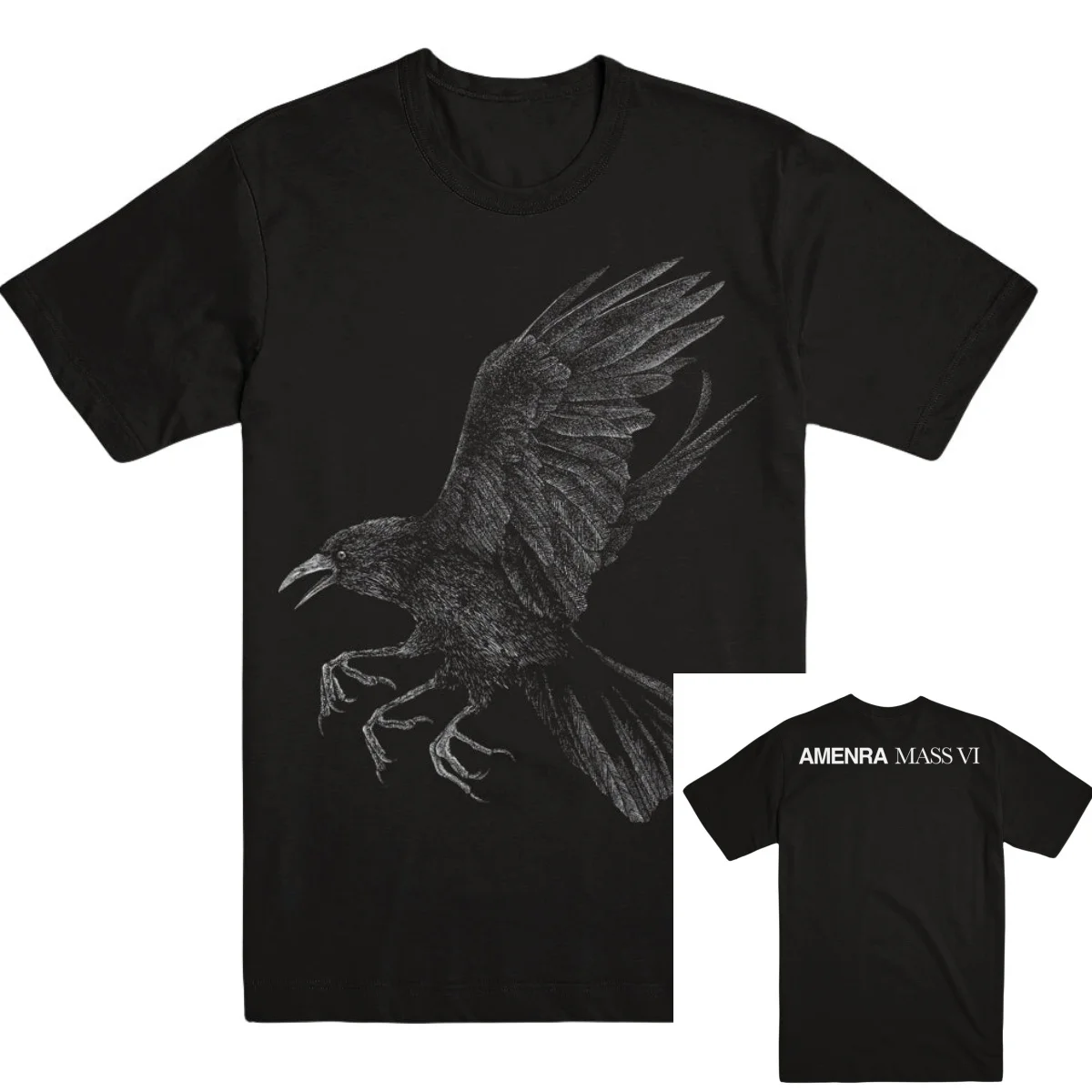 AMENRA Temptation Band T-Shirt Cotton Graphic Tee Men Women Summer Streetwear - view 5