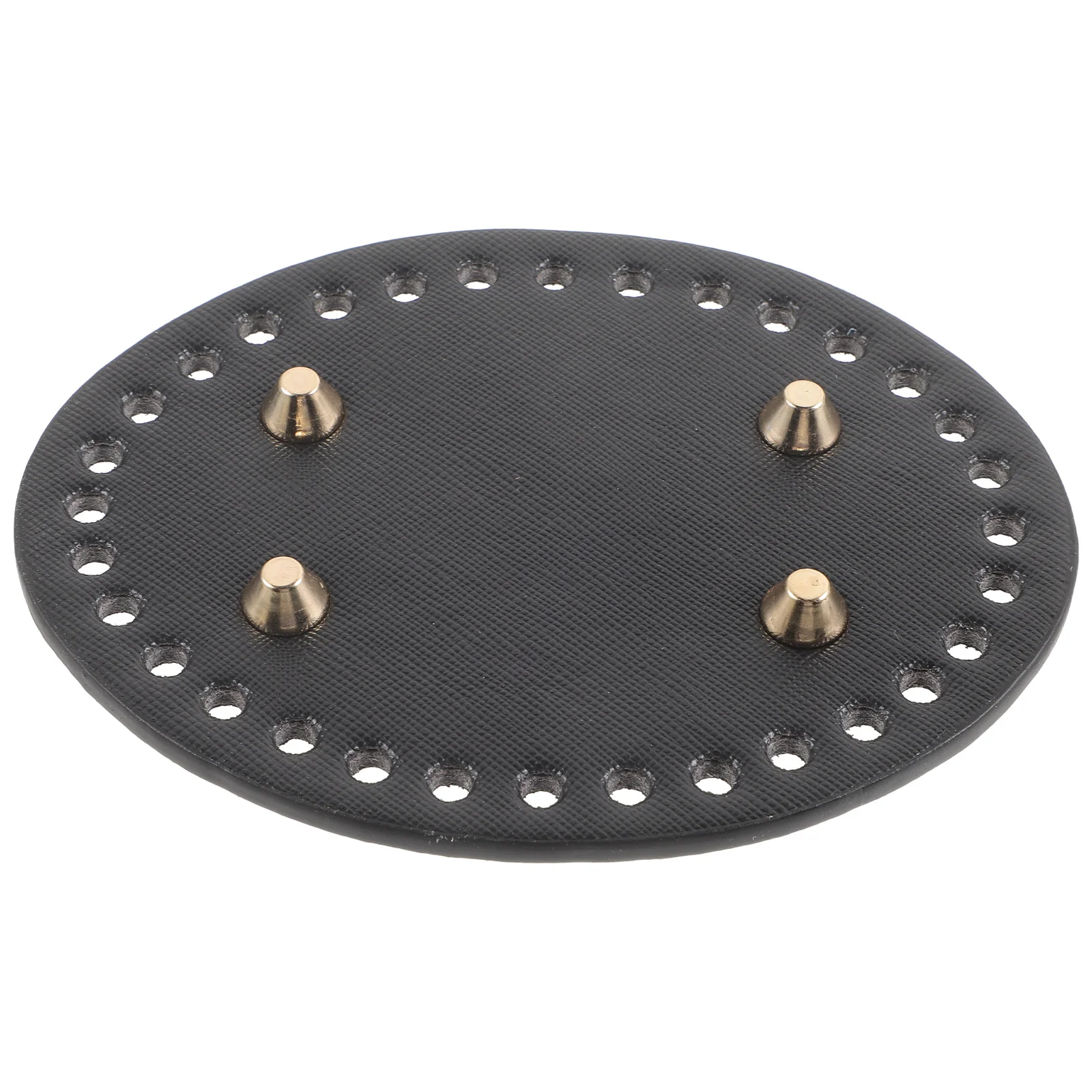 

Bag Bottom Base for Crochet PU DIY Handbag Making Craft Insert Pre-Drilled Holes Compatible with Fine Yarns and Thick