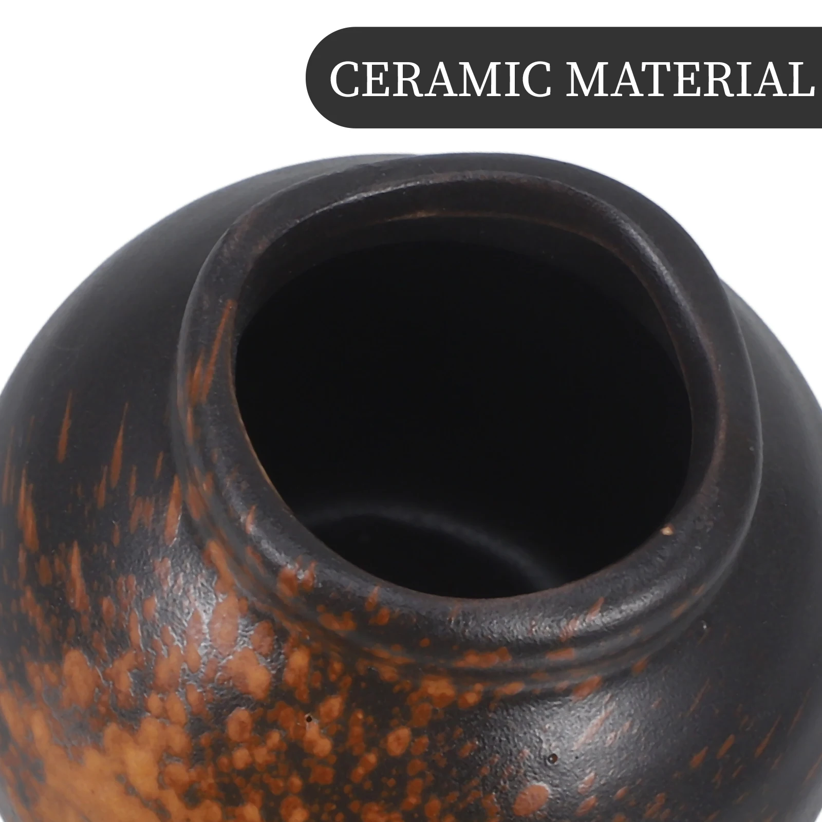 

1Pcs Toothpick Dispenser Stylish Ceramic Pot Useful Organizer Keeps Toothpicks Clean Modern Decor for Living Room Dining Table