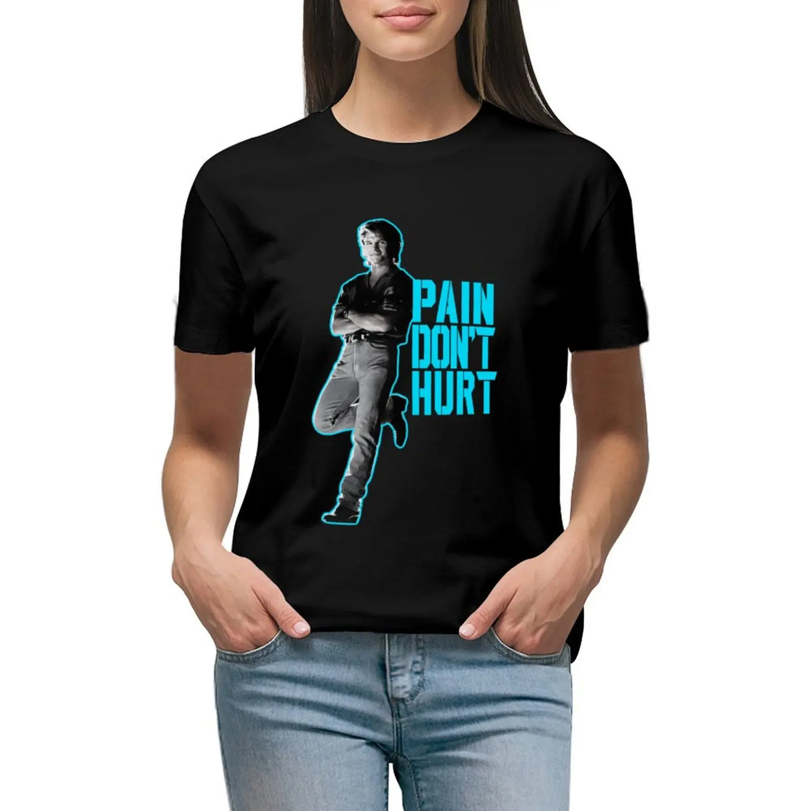 Pain Don't Hurt Art Gift T-shirt shirts graphic tees aesthetic clothes Woman clothes