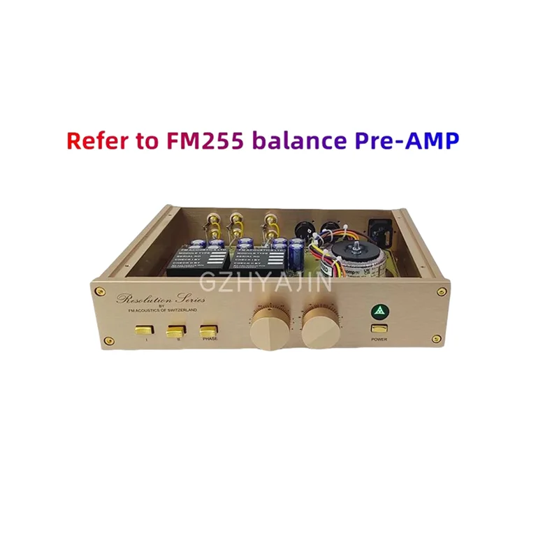 

NEWest Reference FM255 Class A Preamplifier RCA Balanced XLR HIFI Preamplifier for Amplifier Audio