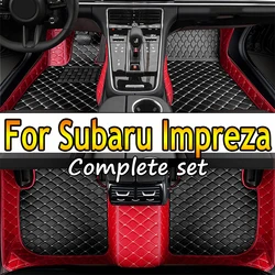 Car Floor Mats For Subaru Impreza Anesis B3 Inpuressa GE GV GH GR 2008~2011 Anti-dirty Car Matts Floor Tray Muds Car Accessories