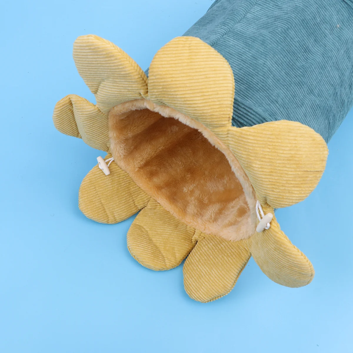 

Foldable Cat Tunnel Small Bed Vegetable Pattern Lightweight Portable Pet Crawling Tent Nest Bed Cat Tunnel for Kittens