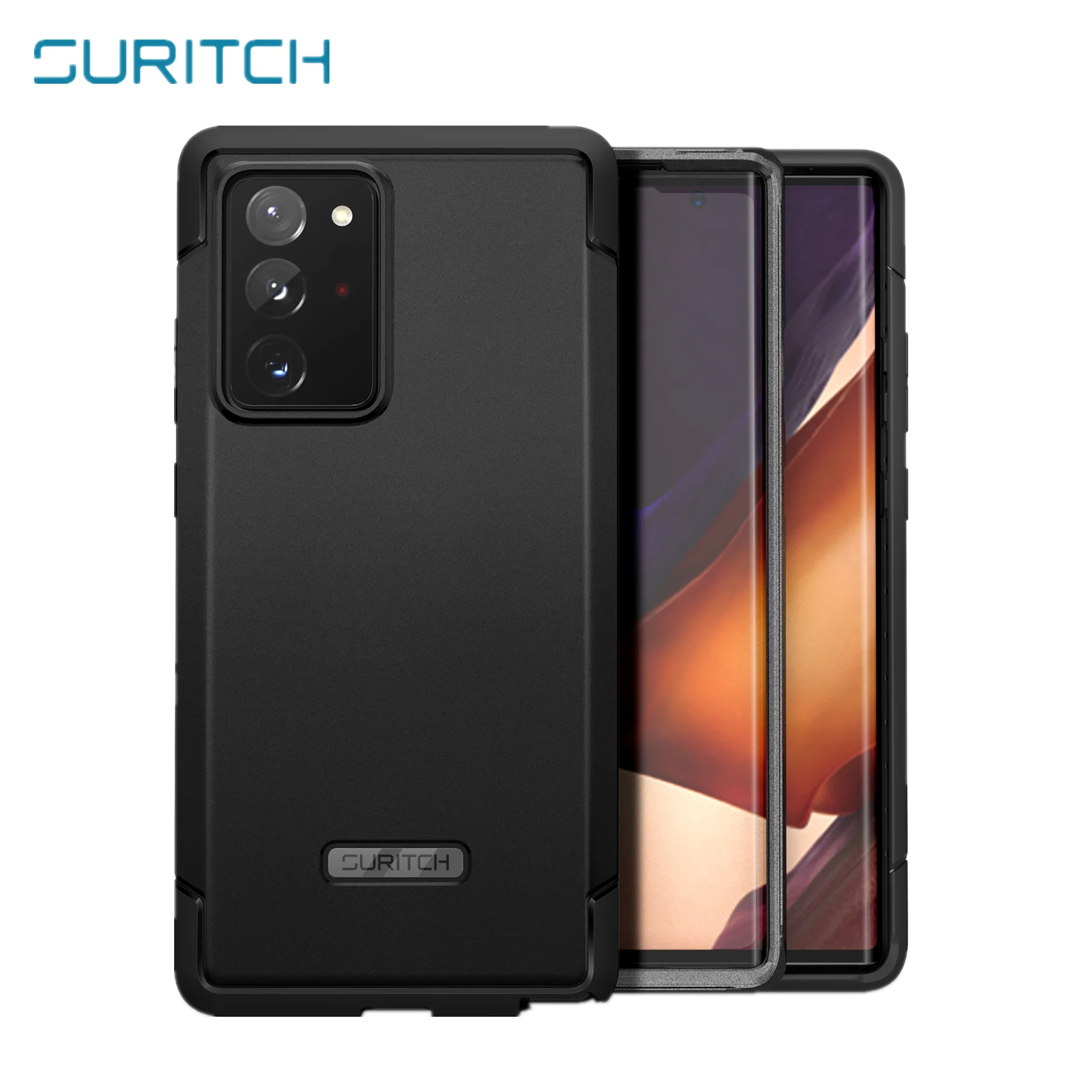 

For Samsung Galaxy Note 20 Ultra Case Full Body Military Armor Shockproof Impact Resistant Cover With Built-in Screen Protector