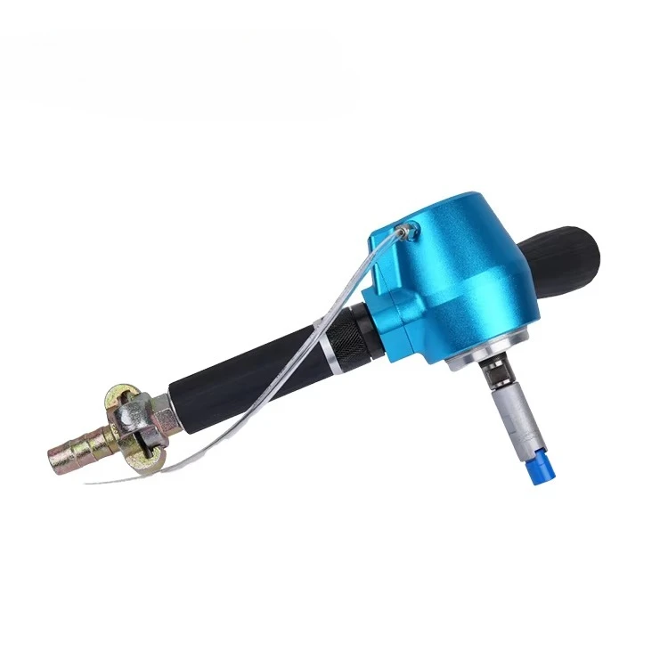 Hand held pneumatic drill grinding machine grinding system