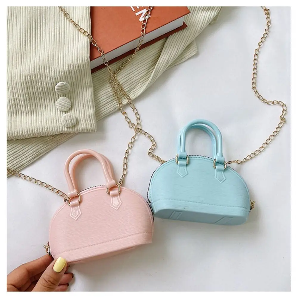 Mini Shell Crossbody Bag Solid Color Pu Leather Underarm Bag One Shoulder Crossbody Bag High-capacity Single Shoulder Bag