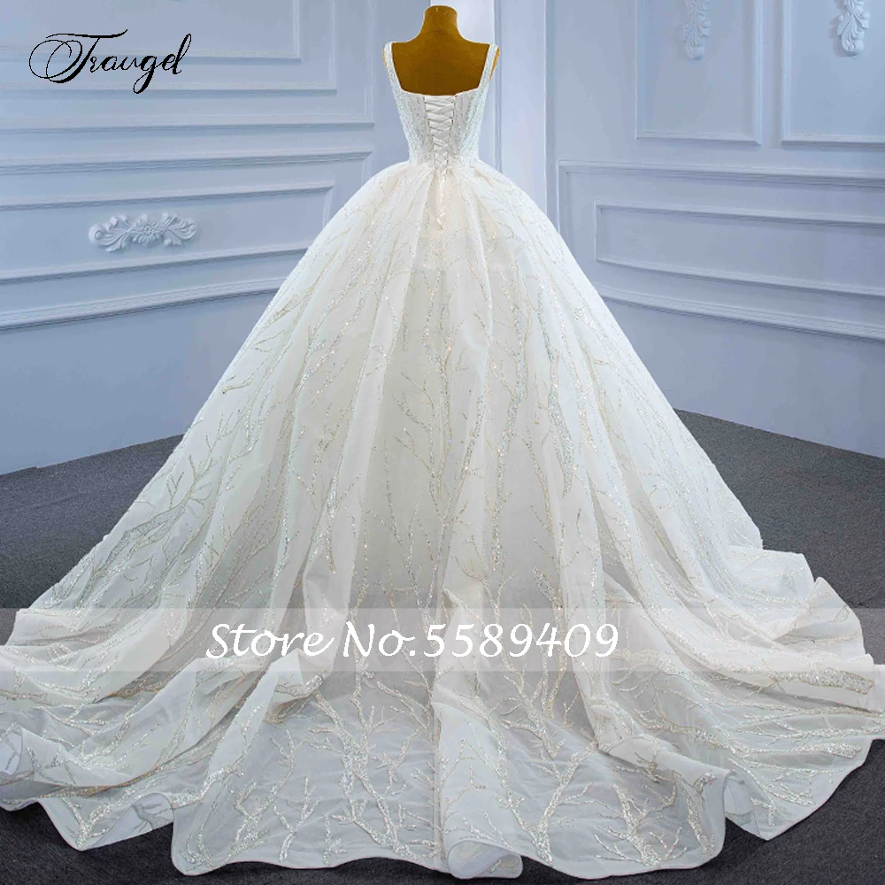 Traugel Bầu Vintage Áo Cưới 2022 Sweetheart Áo Đầm Vestido De Novia REN ĐÍNH HẠT CƯỜM Vintage Sáng Bóng Áo Dây De Mariee