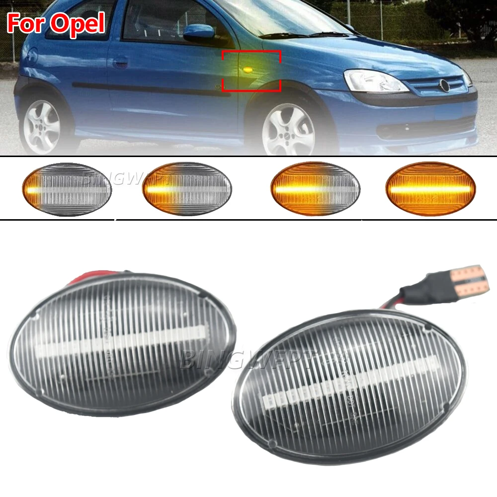 2Pcs Car Dynamic Le… - image