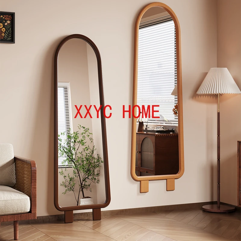 Home -Body Floor  Nordic Style Hallway Wall-Mounted Bedroom Hanging Full-Length Mirror