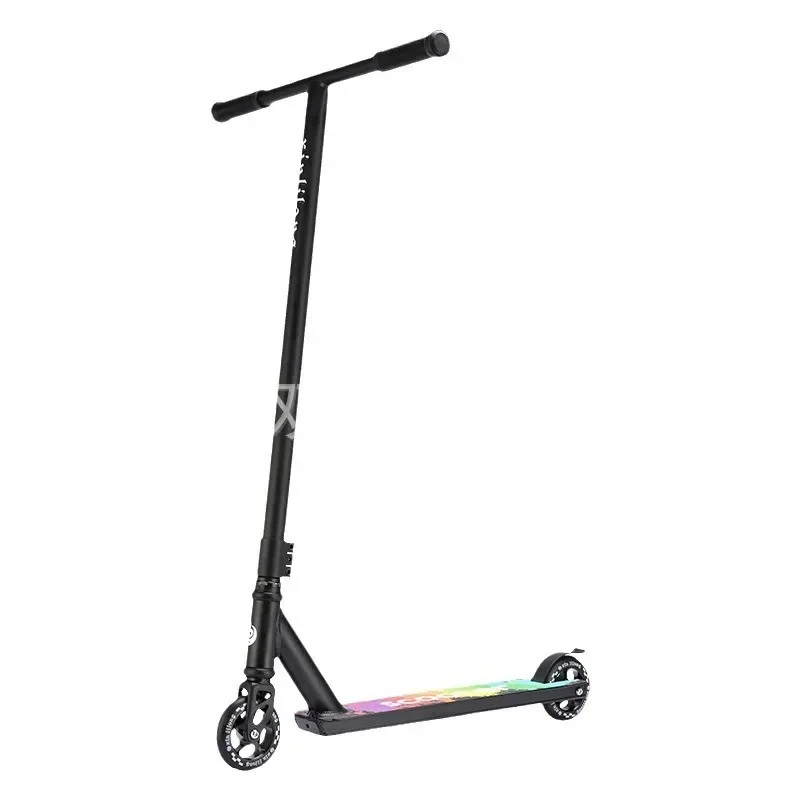 Cool Youth Stunt Scooter Two-Wheel Street Brush Fancy Pedal Racing Bicycle Adult - New Street Scooter for Teens and Adults