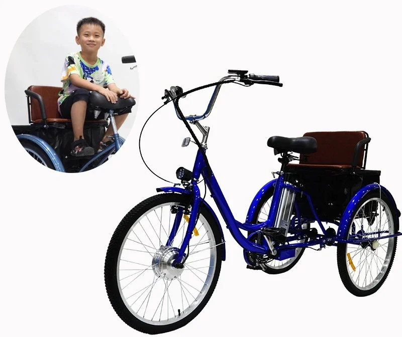 elderly power tricycle, baby walking tricycle, pick up children electric